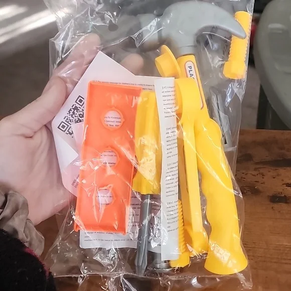 10 Pcs Pretend Play Tool Box Set With screwdrivers Realtistic Tools Toys For Kid - Picture 2 of 3